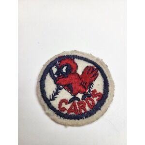 Vintage 1950s/60s MLB Felt Patch Baseball Team 2"x2" St. Louis Cardinals Cards